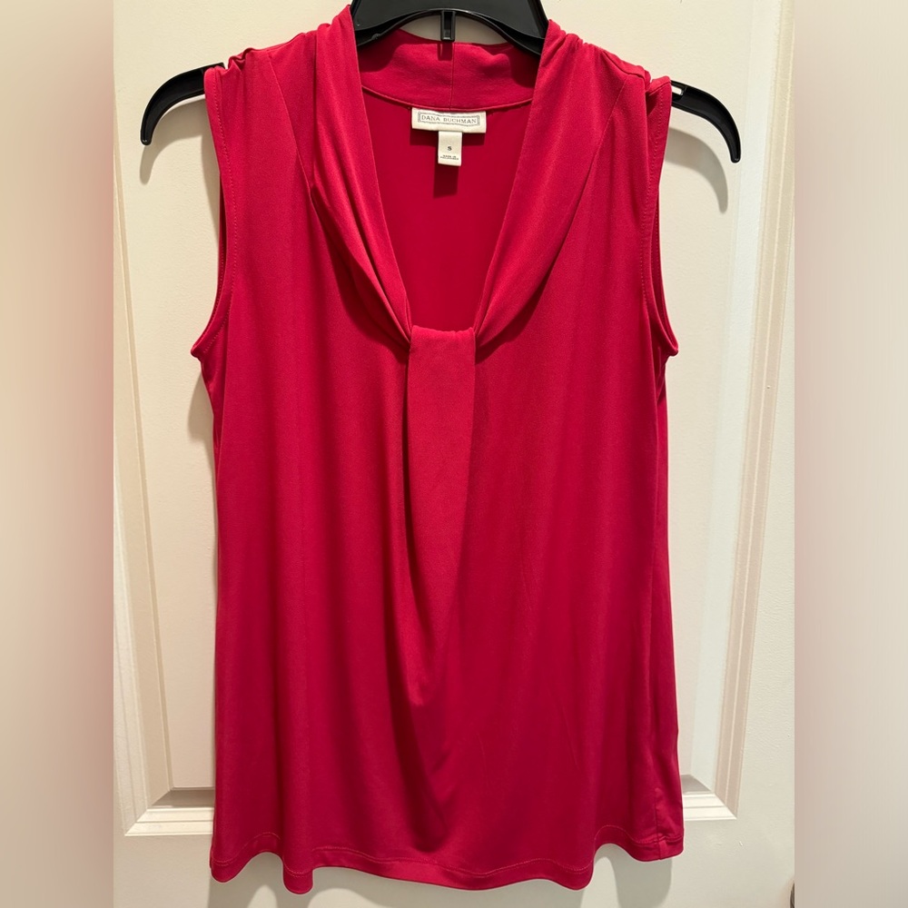 Hot pink Dana Buchanan blouse